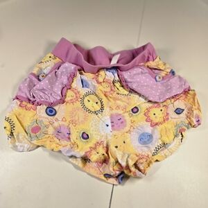 Matilda Jane Yellow and Pink Sunshine Shorts. Size 8